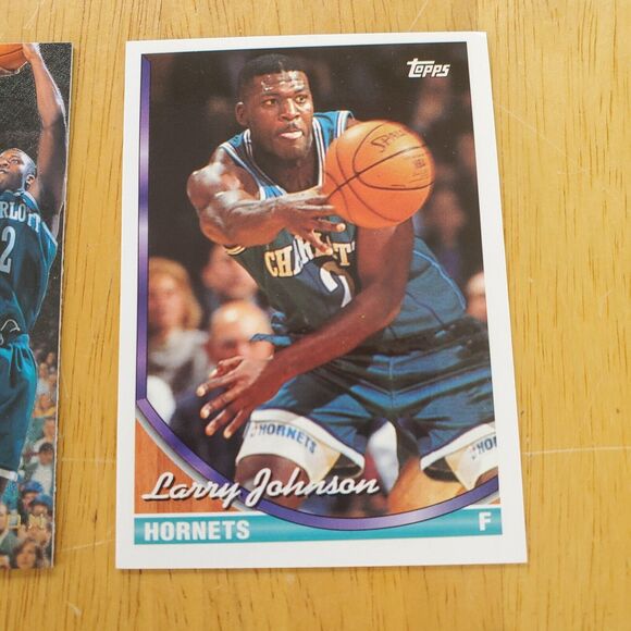Larry Johnson 12 Different Cards Basketball 1991-92 Upper Deck 445 Top Prospects - Picture 5 of 13